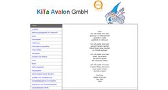 Desktop Screenshot of kita-avalon.ch